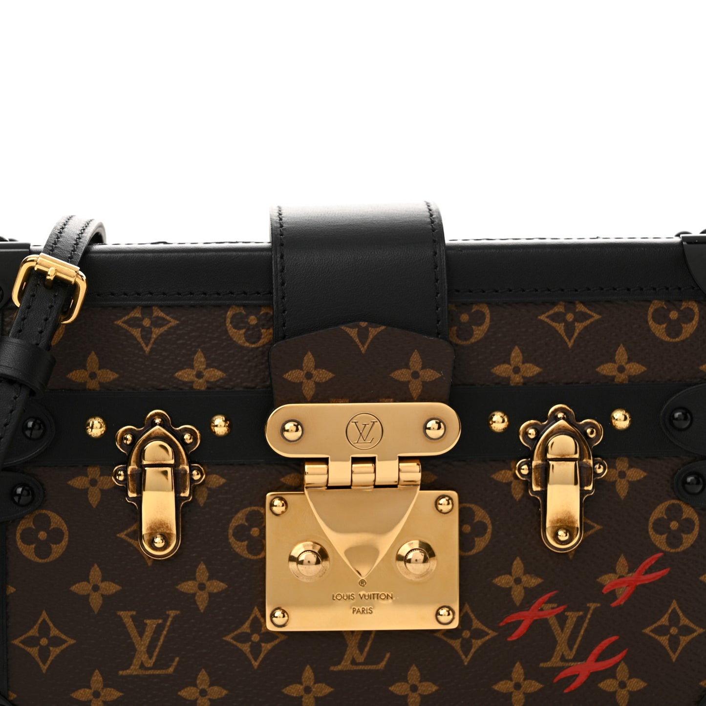 Monogram Petite Malle Black
