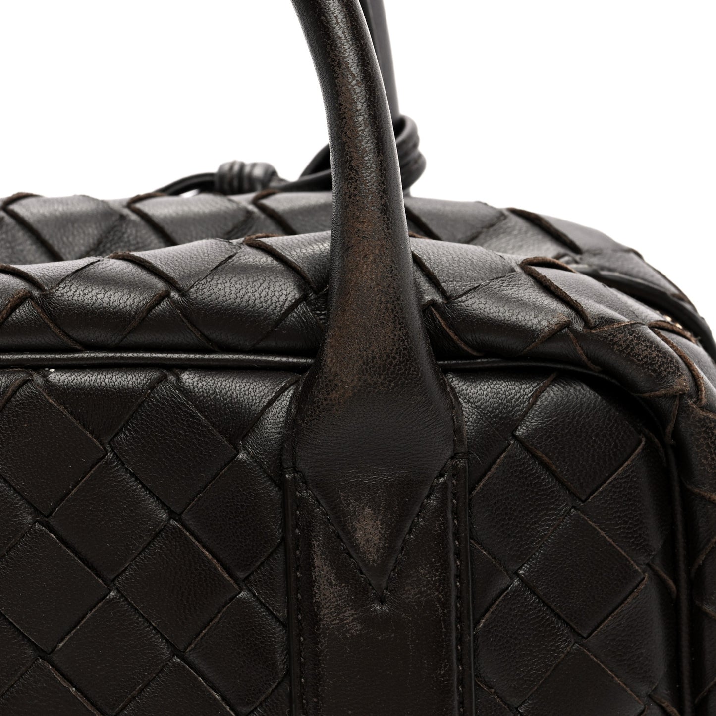 Lambskin Intrecciato Small Getaway Fondant