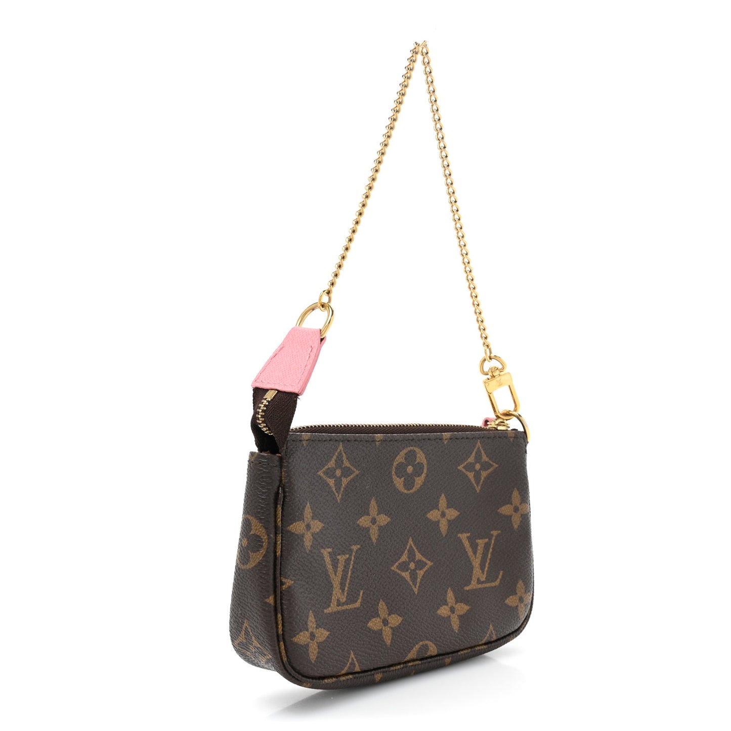 Monogram Illustre Mini Pochette Accessories Rose