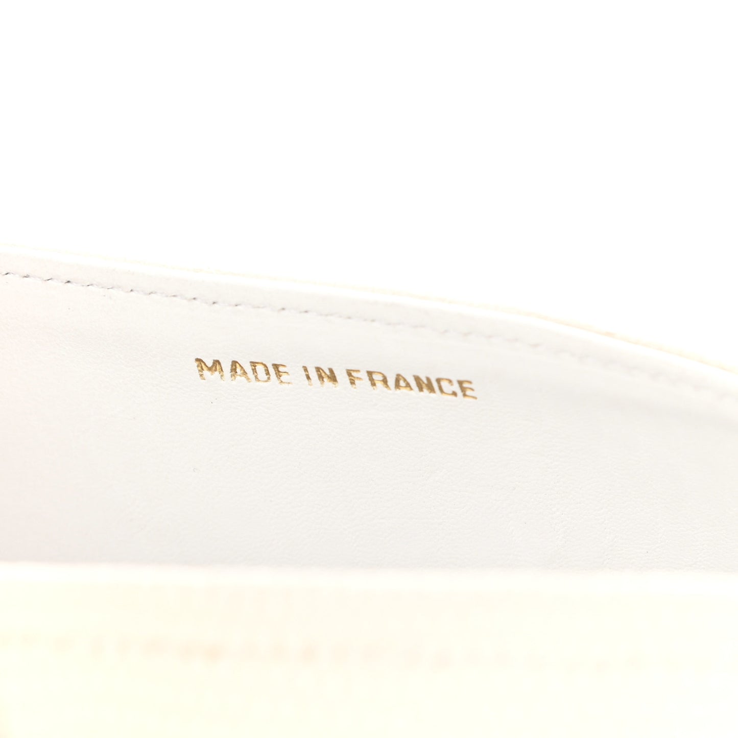 Lizard Small Double Flap White