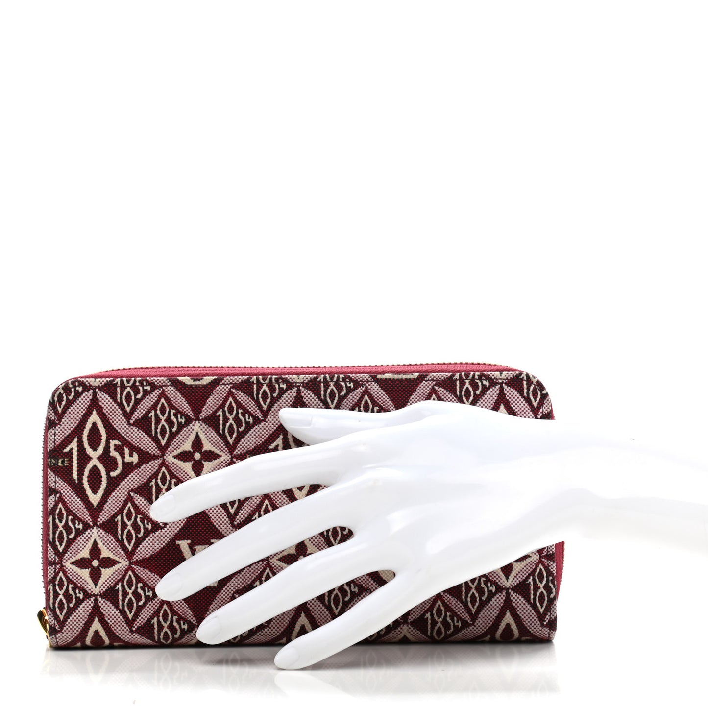 Jacquard Since 1854 Zippy Wallet Bordeaux