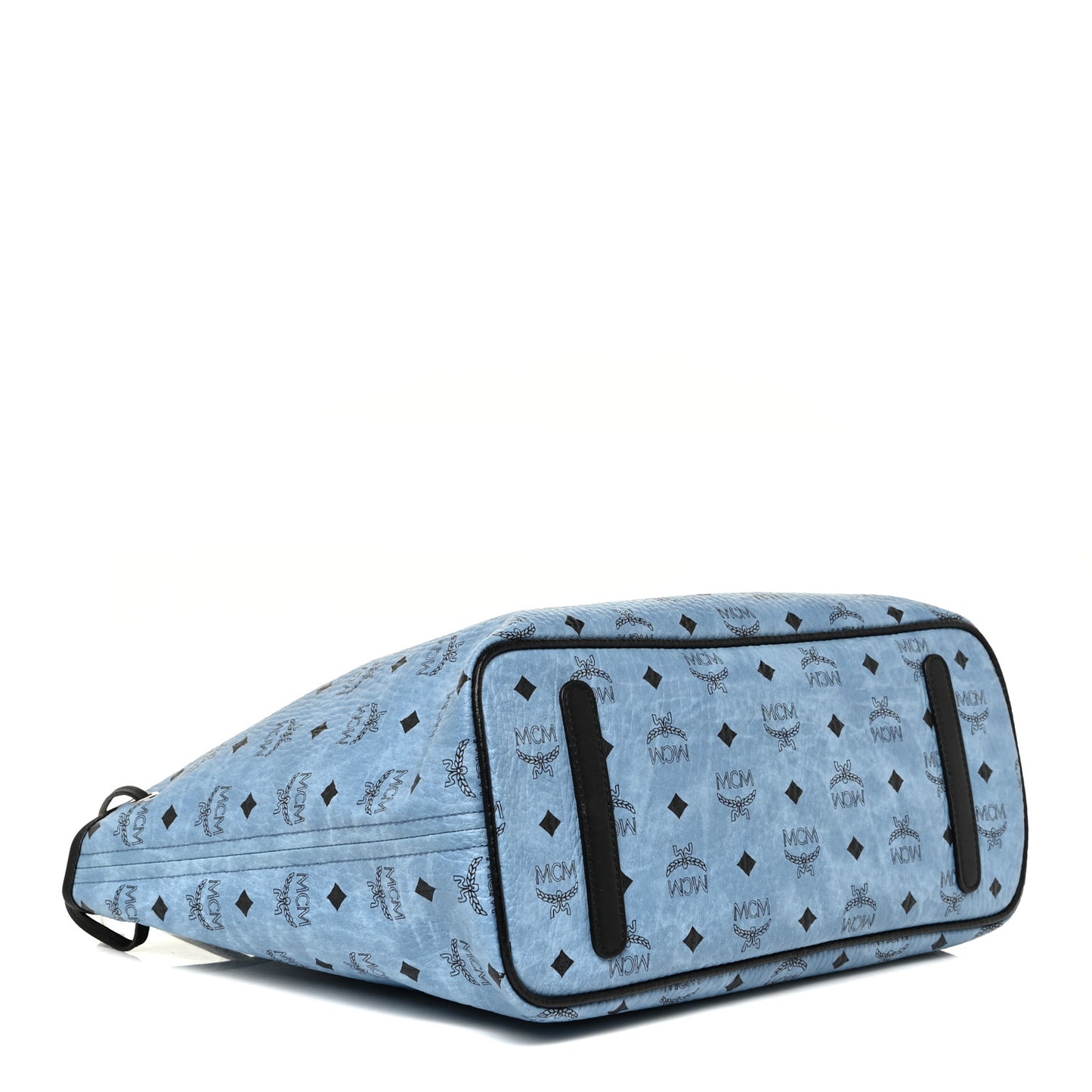 Visetos Medium Project Reversible Shopper Tote Munich Blue