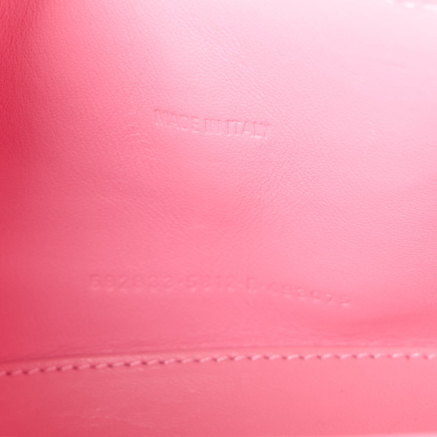 Shiny Calfskin Crocodile Embossed Hourglass Top Handle Bag XS Sweet Pink