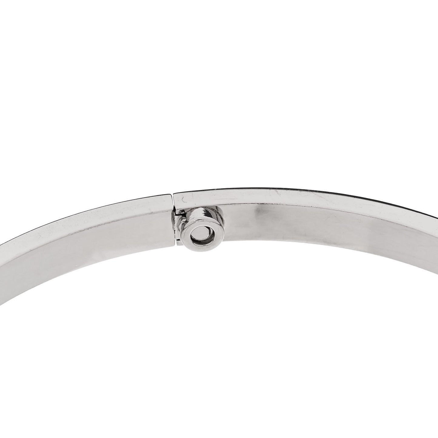18K White Gold Small LOVE Bracelet 19