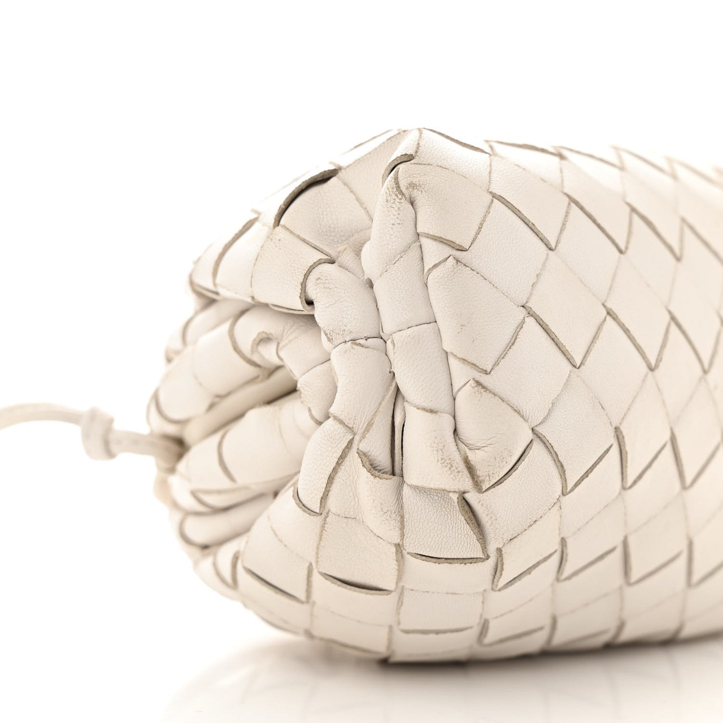 Nappa Intrecciato The Mini Pouch Chalk
