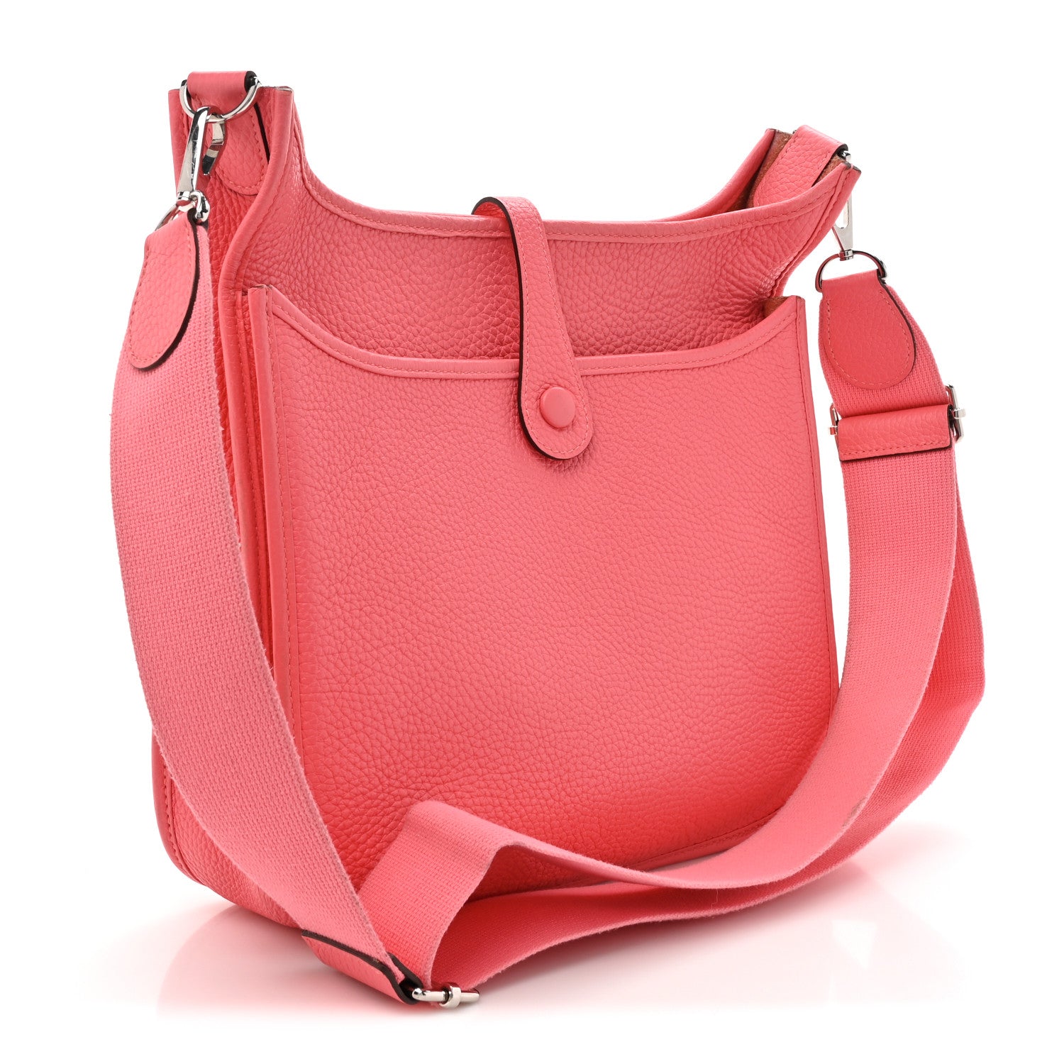 Hermes Taurillon Clemence Evelyne III PM Rose Azalee 3 of 18