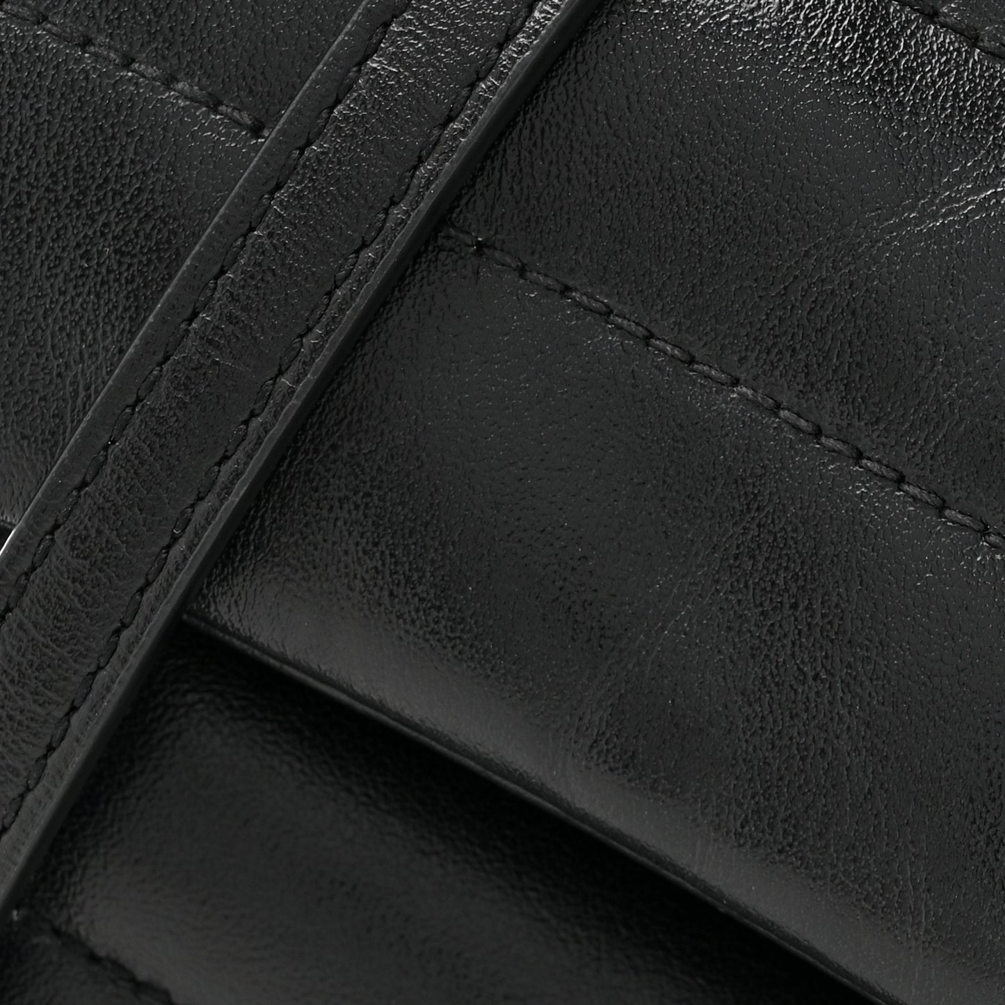Calfskin Y Quilted Monogram Toy Loulou Crossbody Bag Black