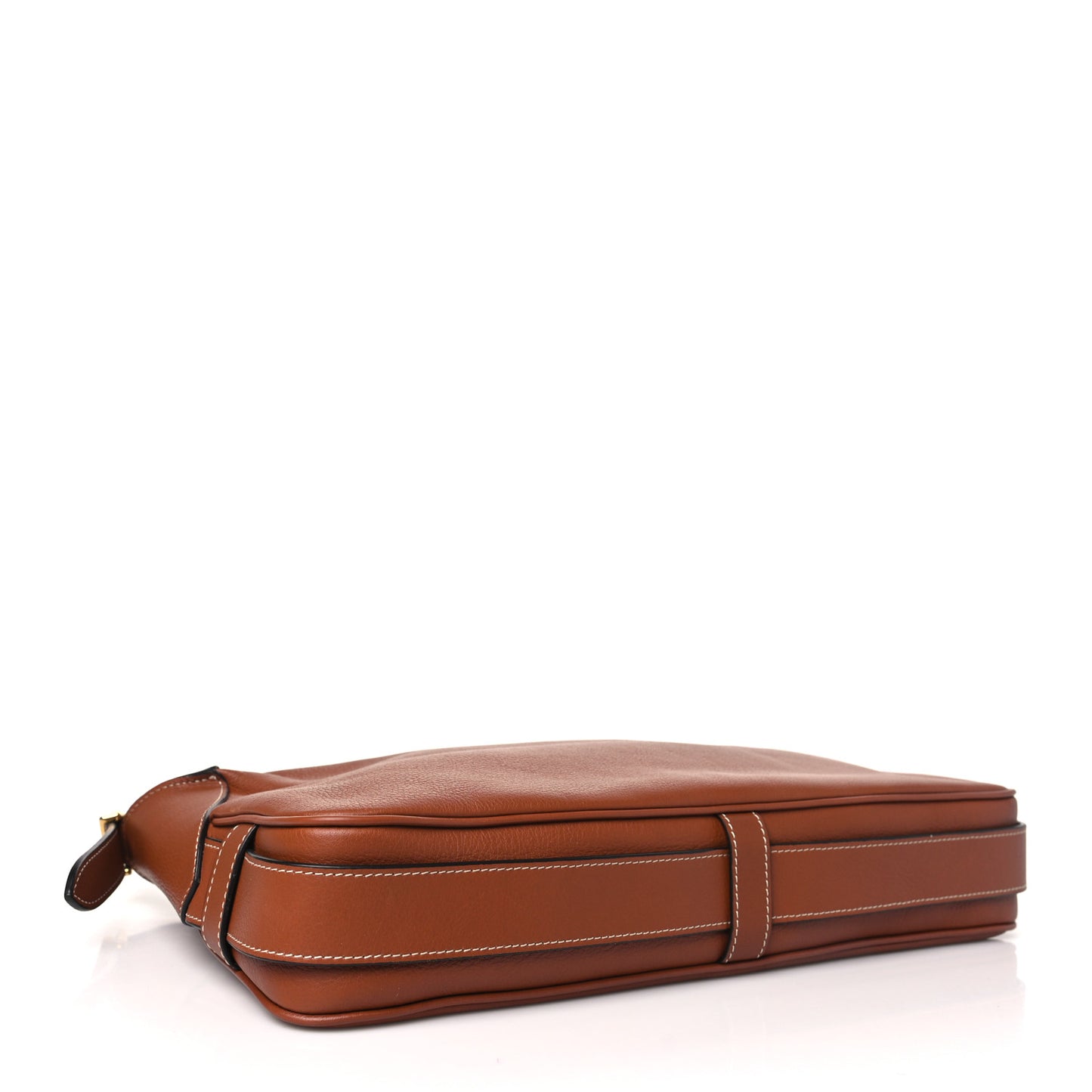 Supple Calfskin Medium Romy Shoulder Bag Tan