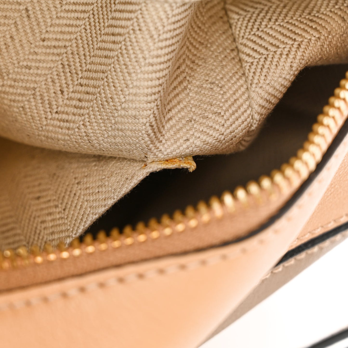Calfskin Small Puzzle Bag Warm Desert Mink