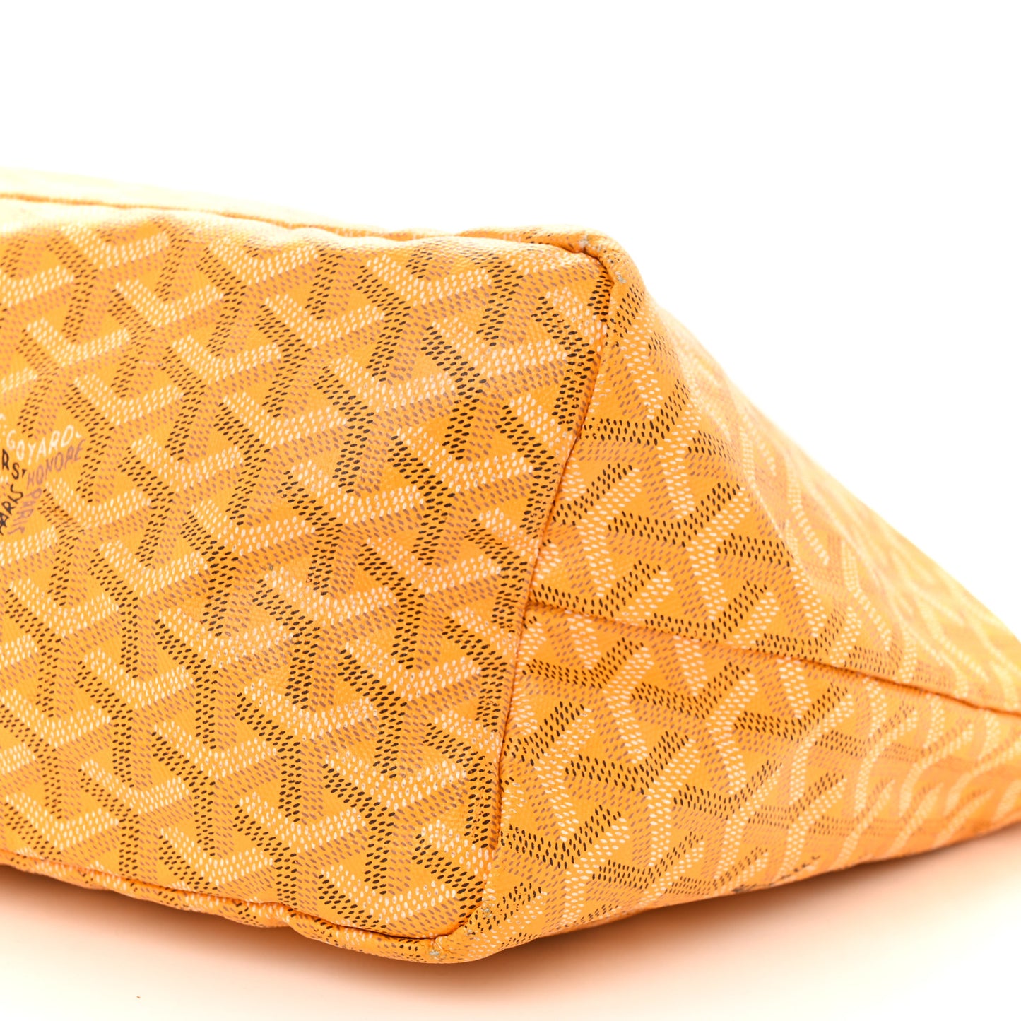 Goyardine Saint Louis PM Yellow