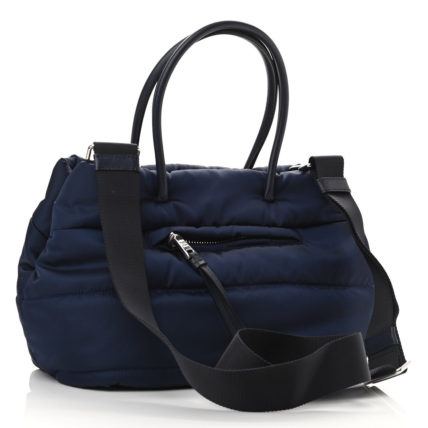 Tessuto Nylon Bomber Tote Baltico