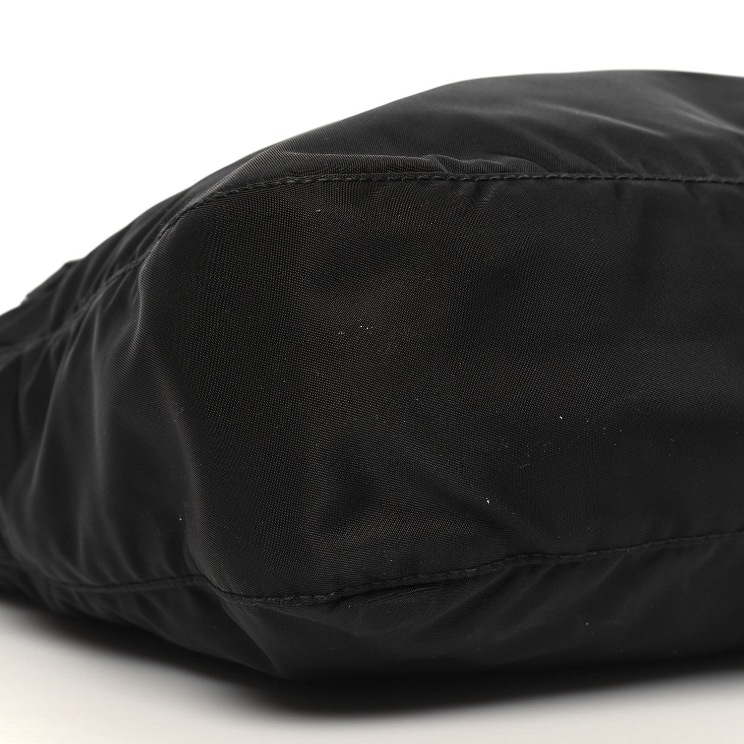 Prada Re-Nylon Vela Saffiano Pocket Double Zip Messenger Bag Black 8 of 9