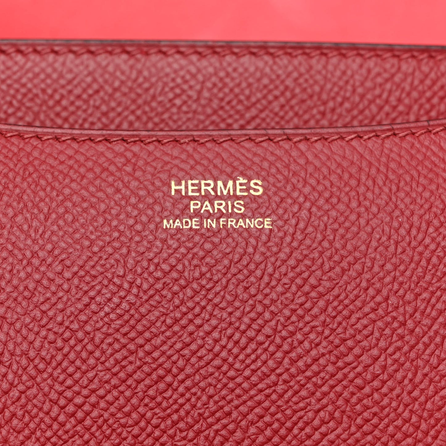 Epsom Enamel Constance 24 Rouge Grenat