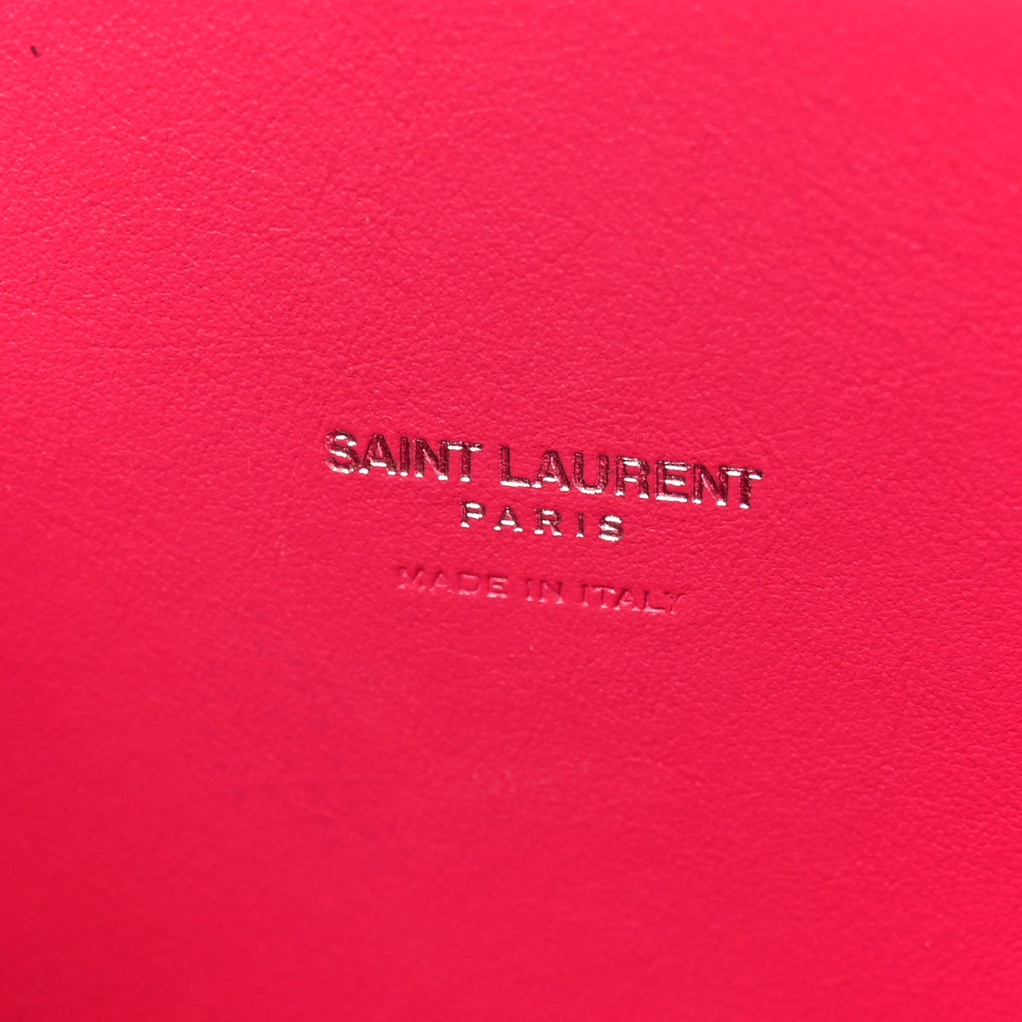 Grained Calfskin Baby Sac De Jour Lipstick Fuchsia
