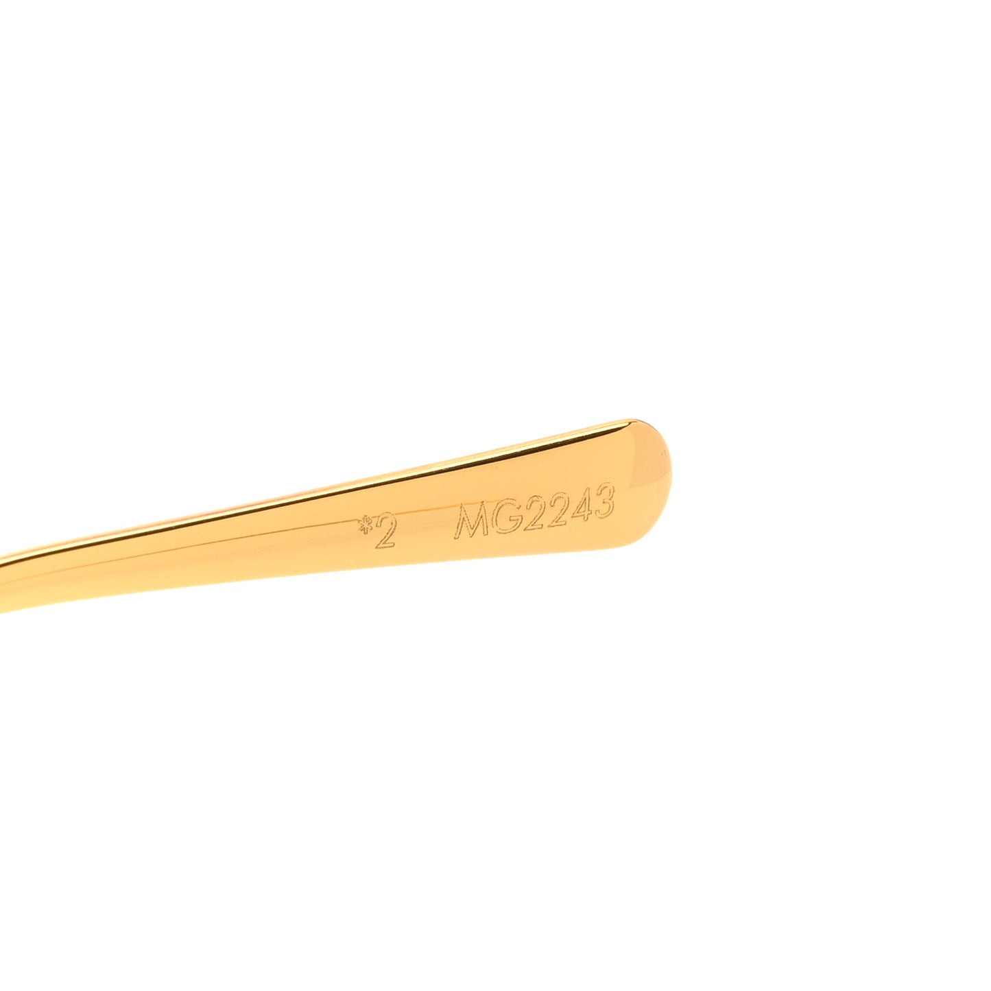 Metal LV Moon Square Sunglasses Z1994U Gold