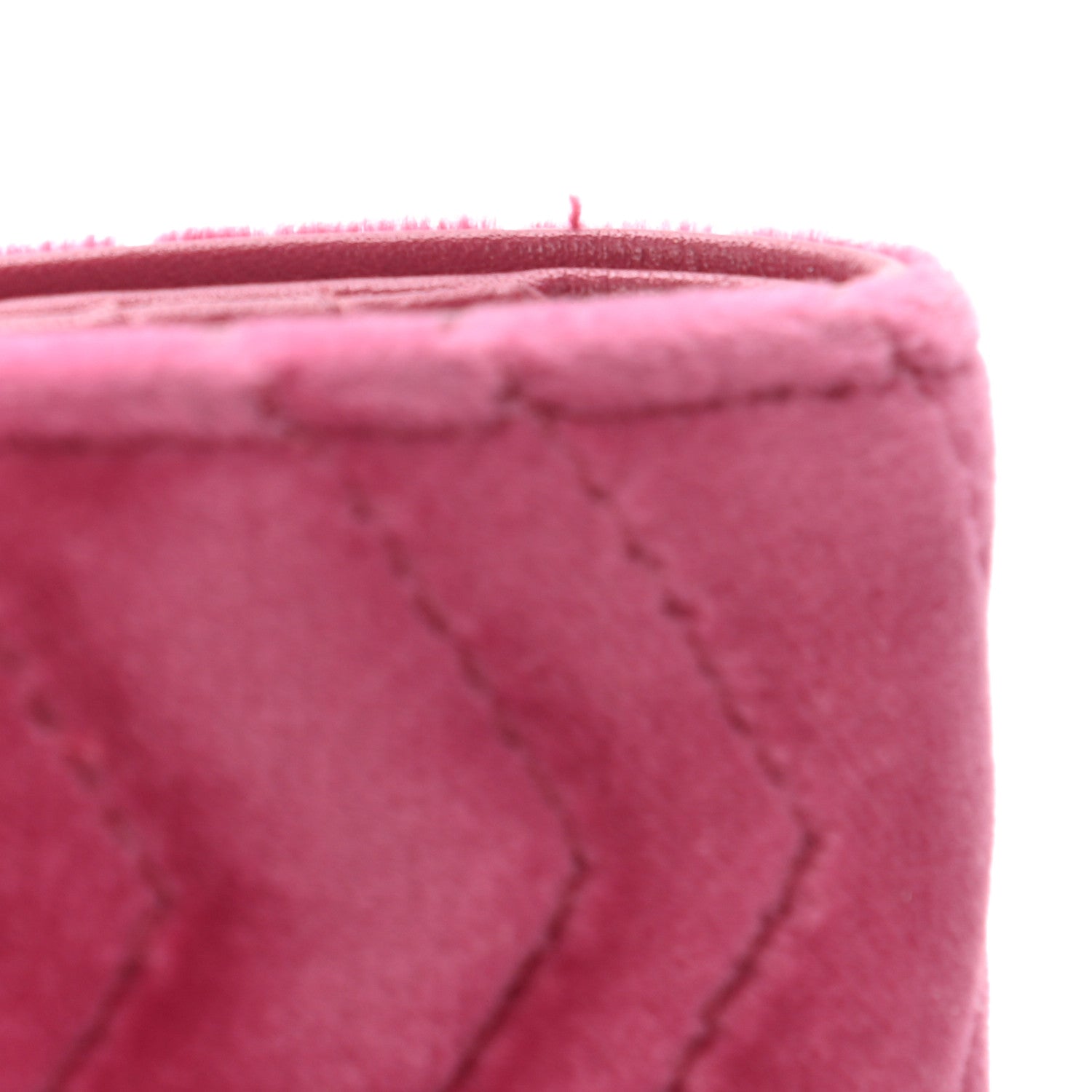 Gucci Velvet Matelasse Pearl Love Embroidered GG Marmont Card Case Wallet Light Raspberry Rose 8 of 8
