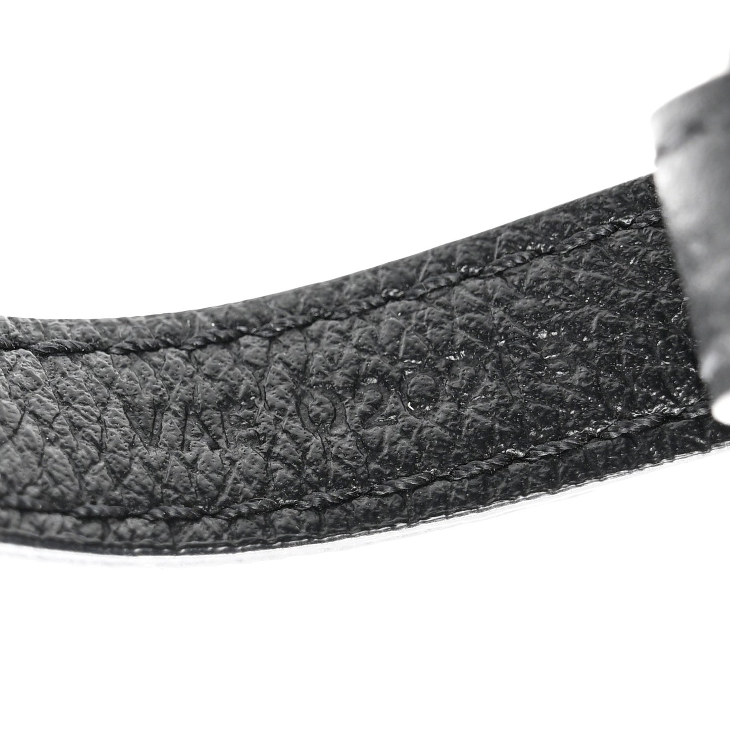 Goyardine Sesame Key Holder Black