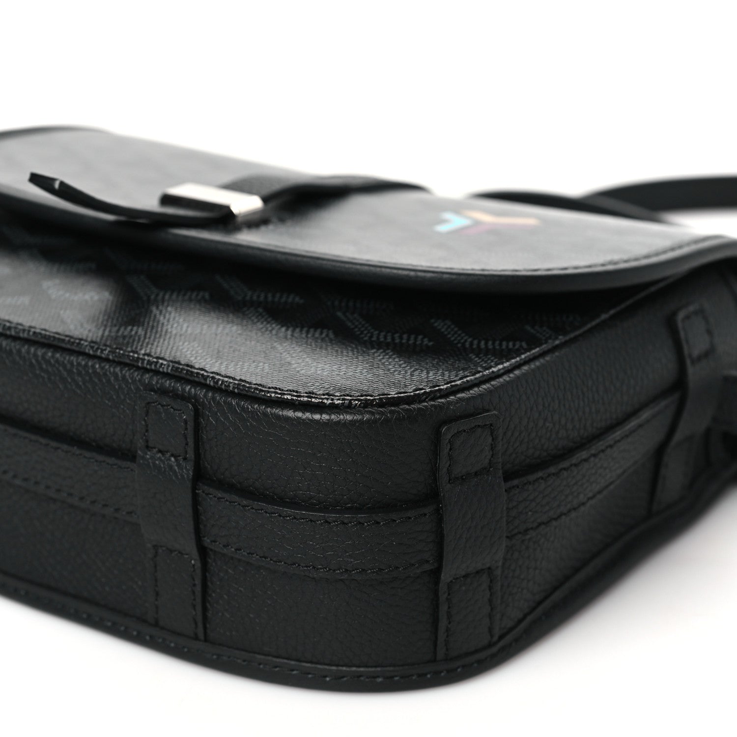 Goyard Goyardine Belvedere III PM Messenger Bag Jet Black 9 of 9