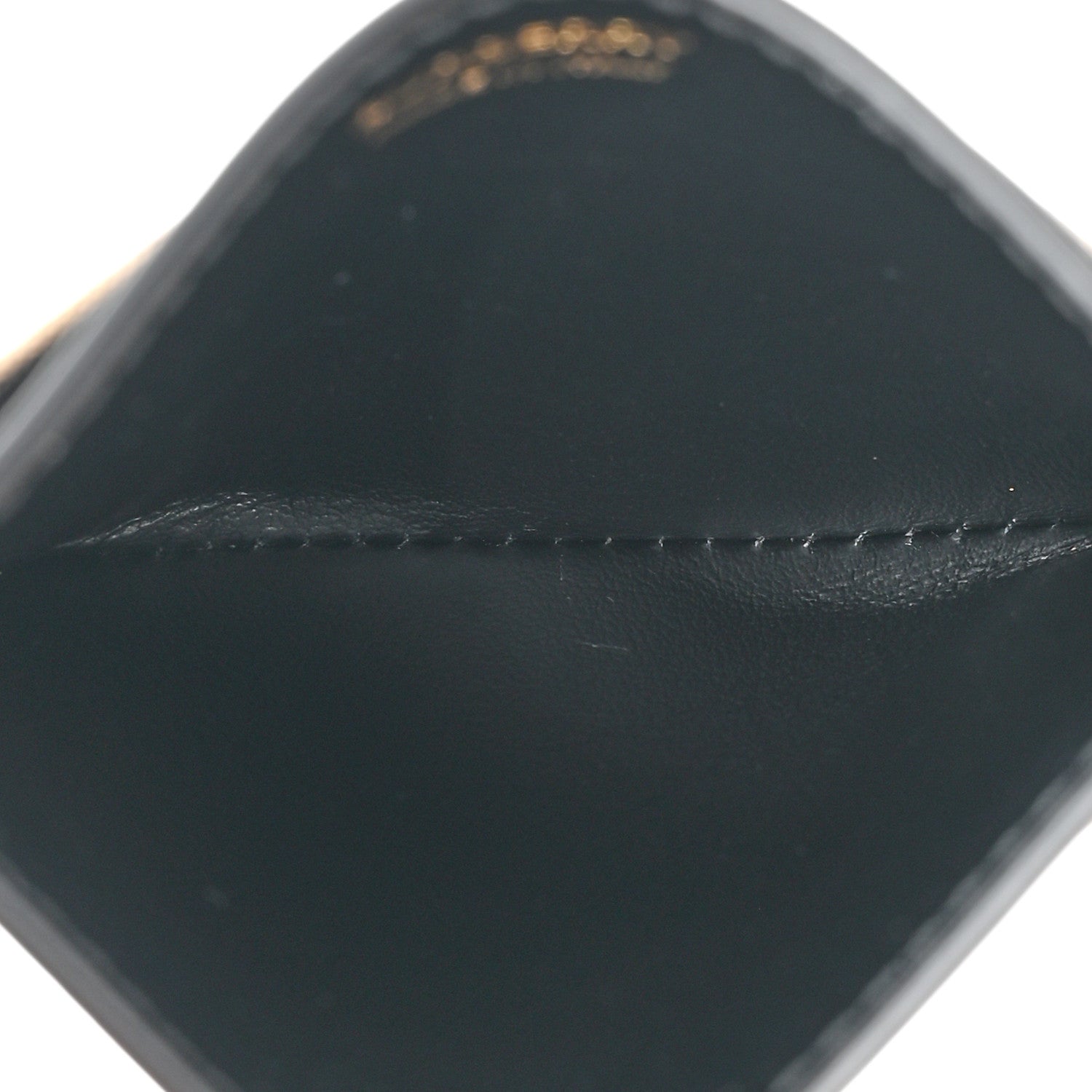 Burberry Smooth Calfskin Vintage Check Sandon Card Case Black 5 of 7