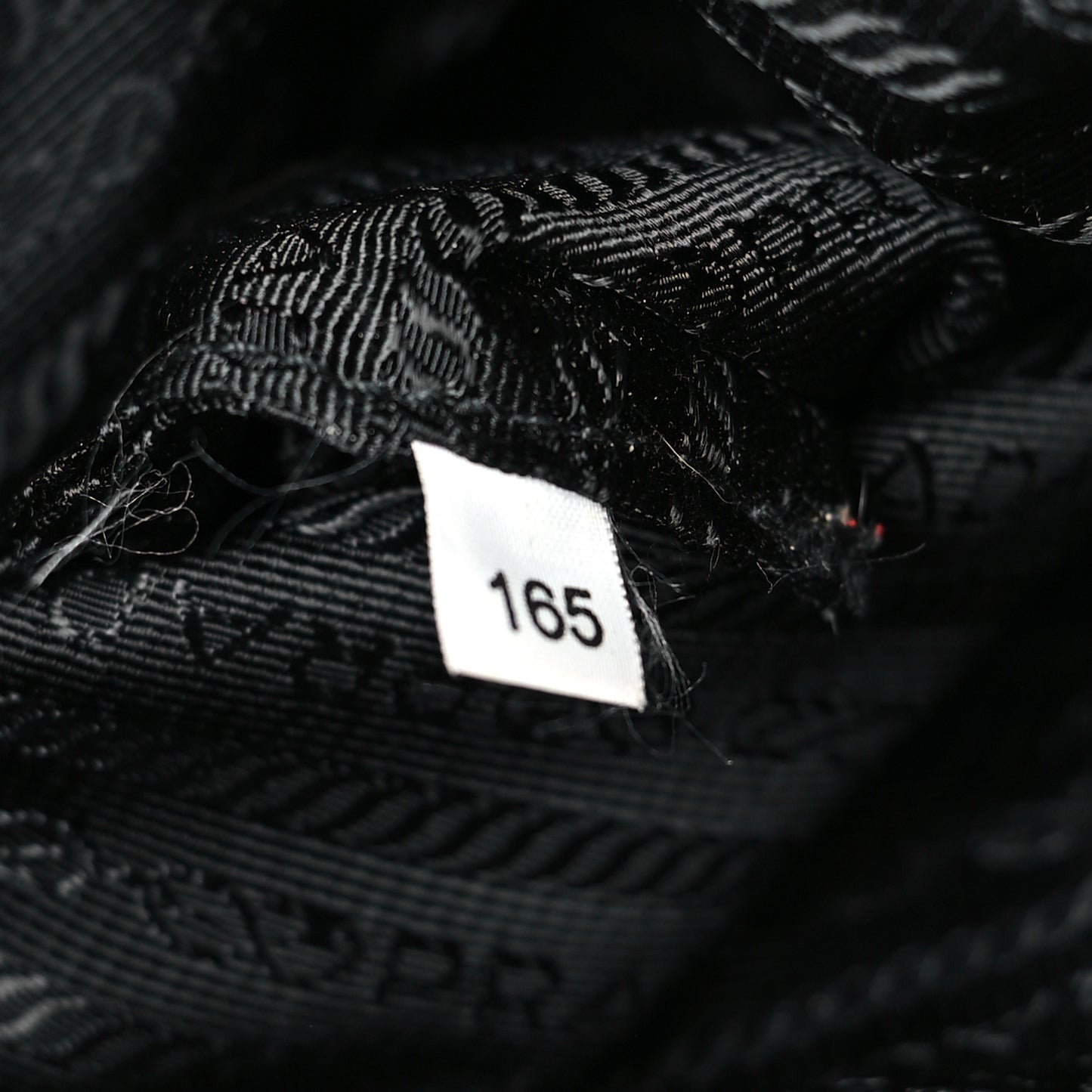 Tessuto Nylon Vitello Daino Tote Black