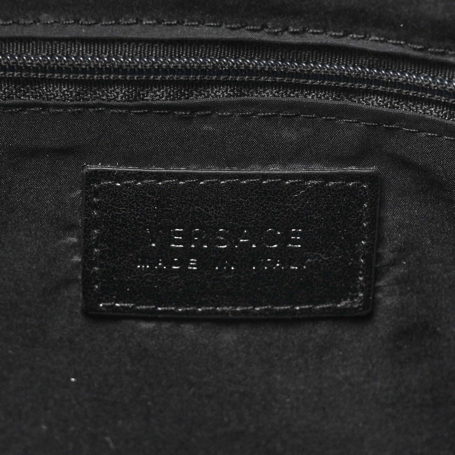 Versace Nylon Baroque Diaper Bag Black 7 of 11