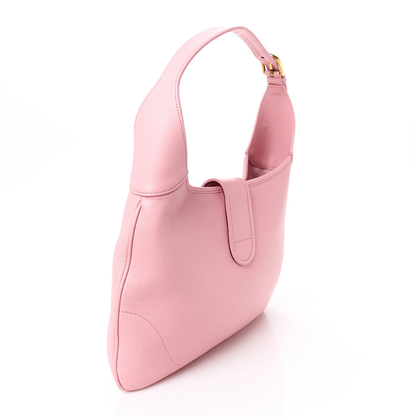 Goatskin Medium Aphrodite Shoulder Bag Wild Rose
