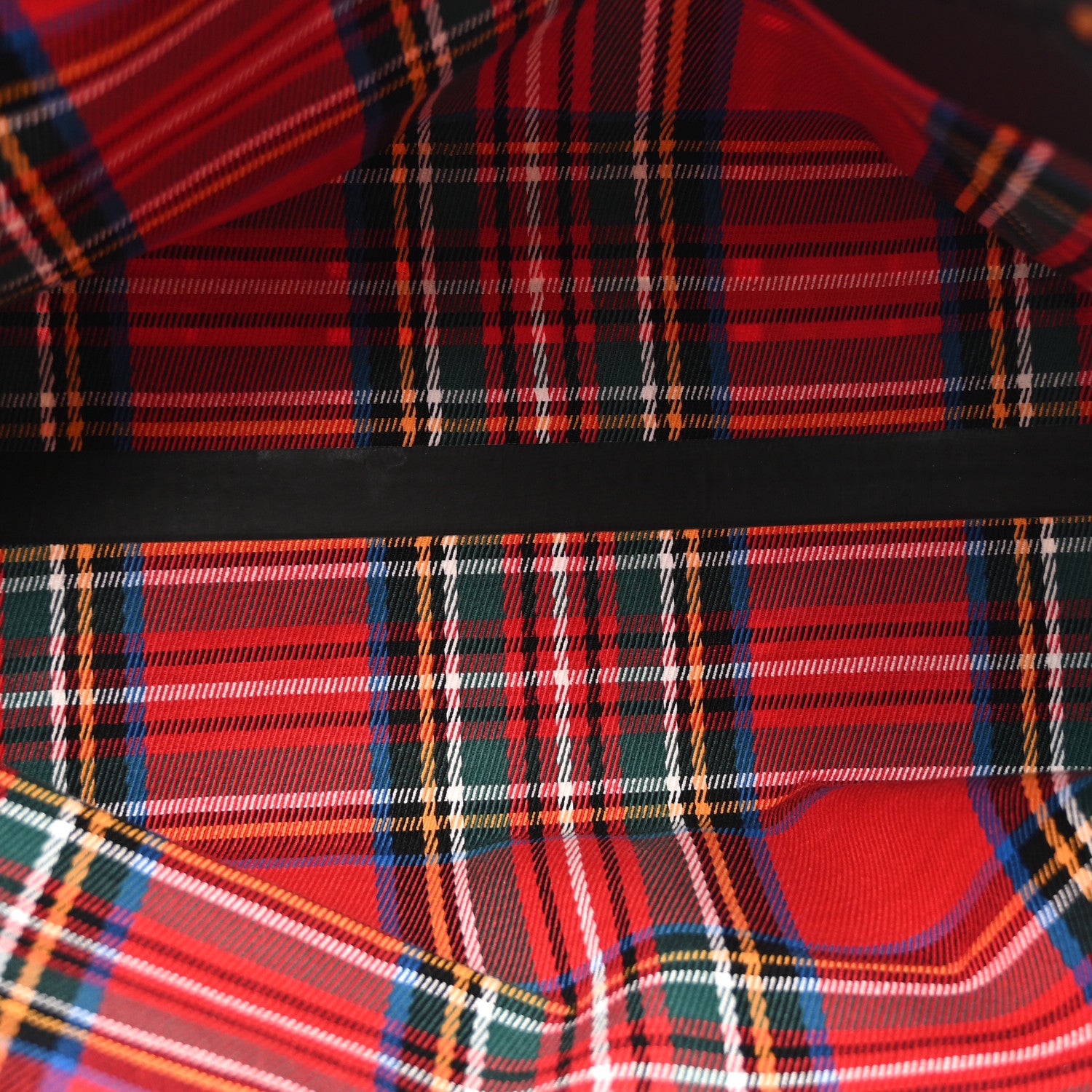 Burberry Vintage Check Medium The Giant Reversible Tote Antique Yellow Bright Red 10 of 20