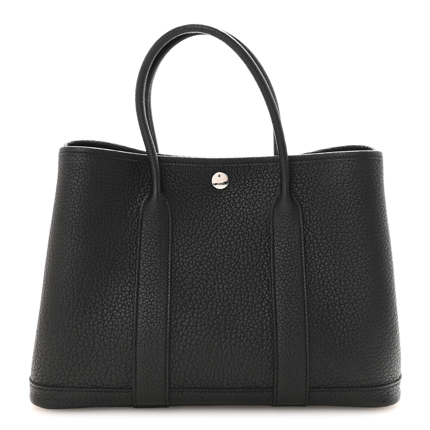 Hermes Vache Country Garden Party 30 TPM Black 1880105 – FASHIONPHILE