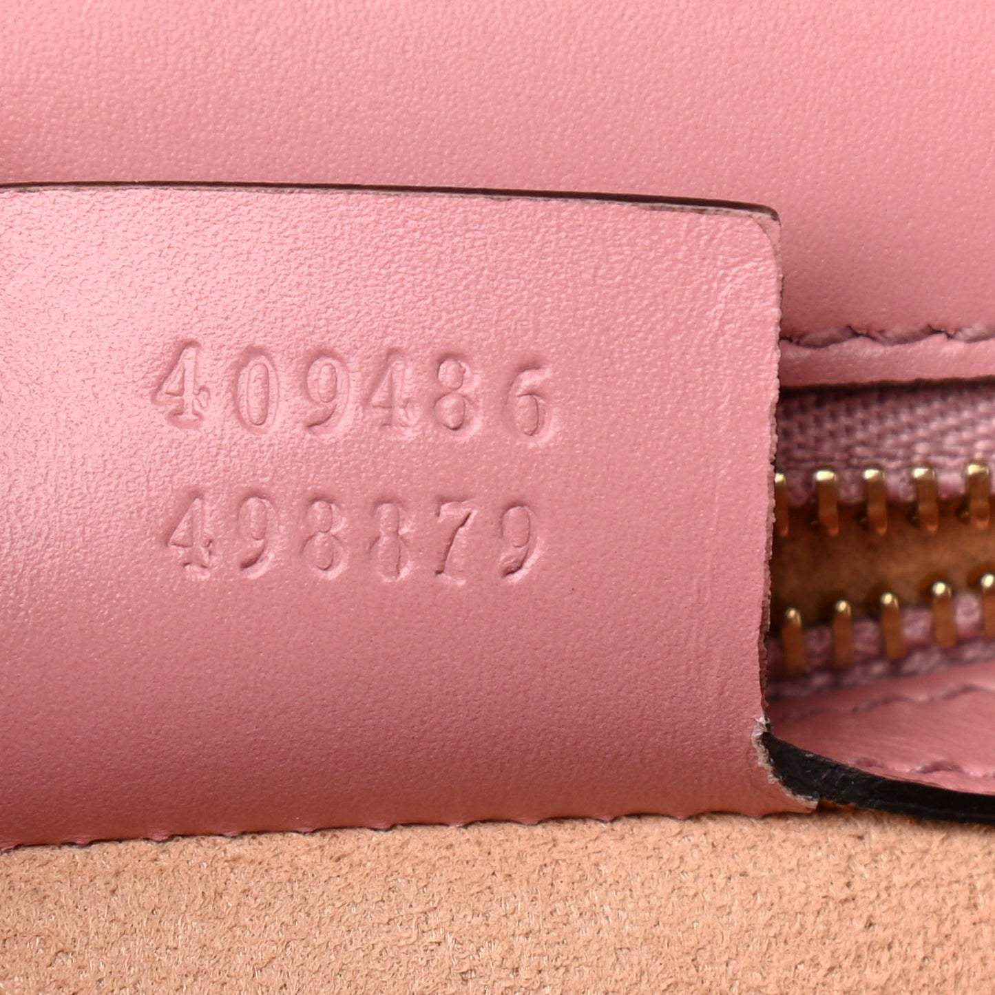 Guccissima Signature Medium Padlock Shoulder Bag Rose Baby Candy
