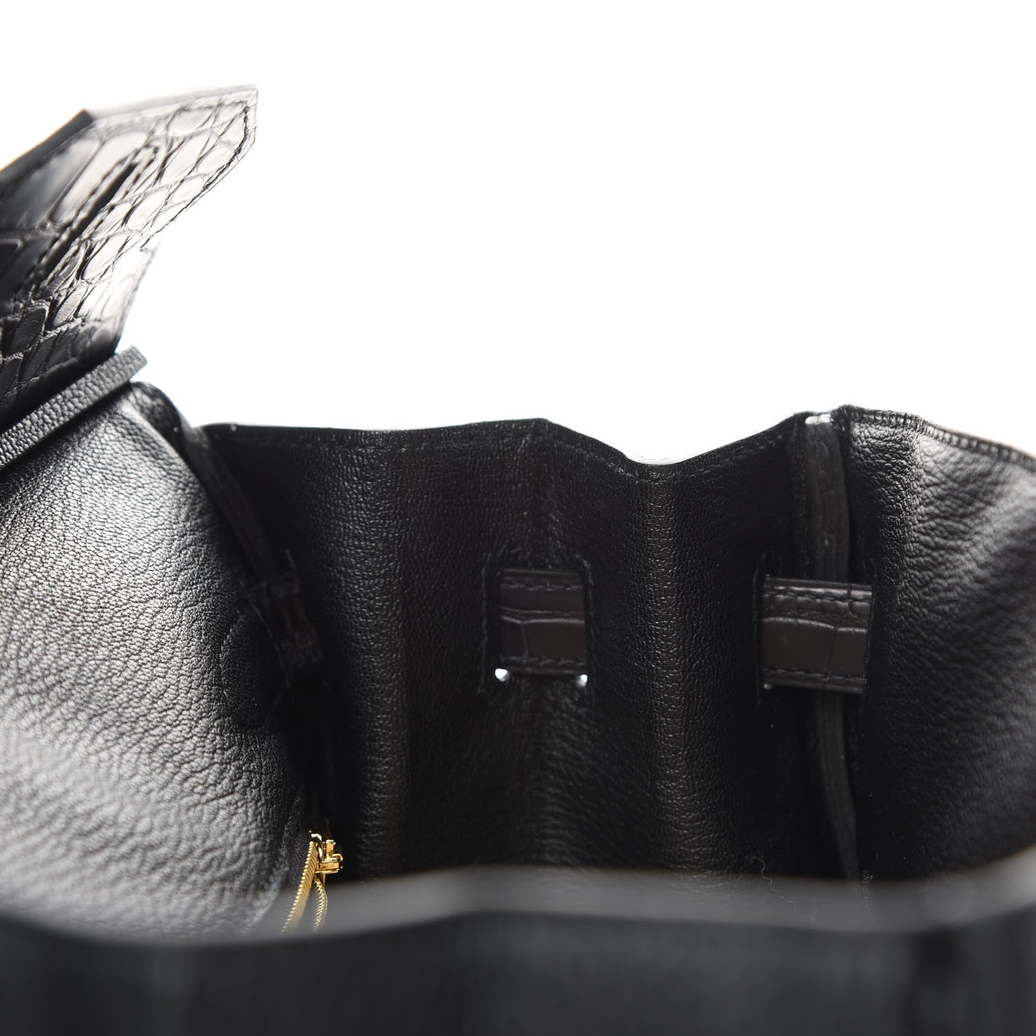 Hermes Togo Matte Alligator Birkin Touch 30 Black 12 of 37