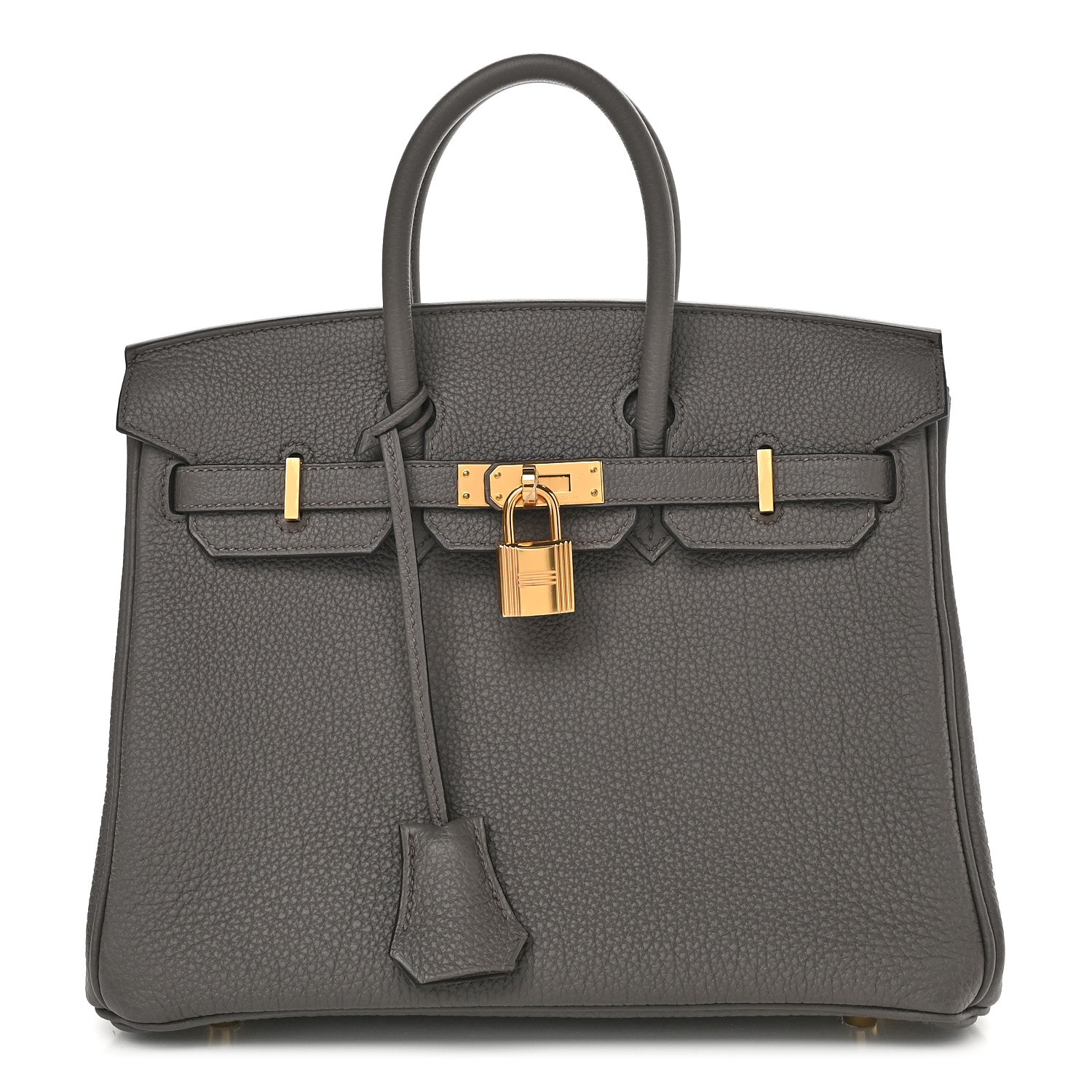 Hermes Togo Birkin 25 Etain 1 of 10
