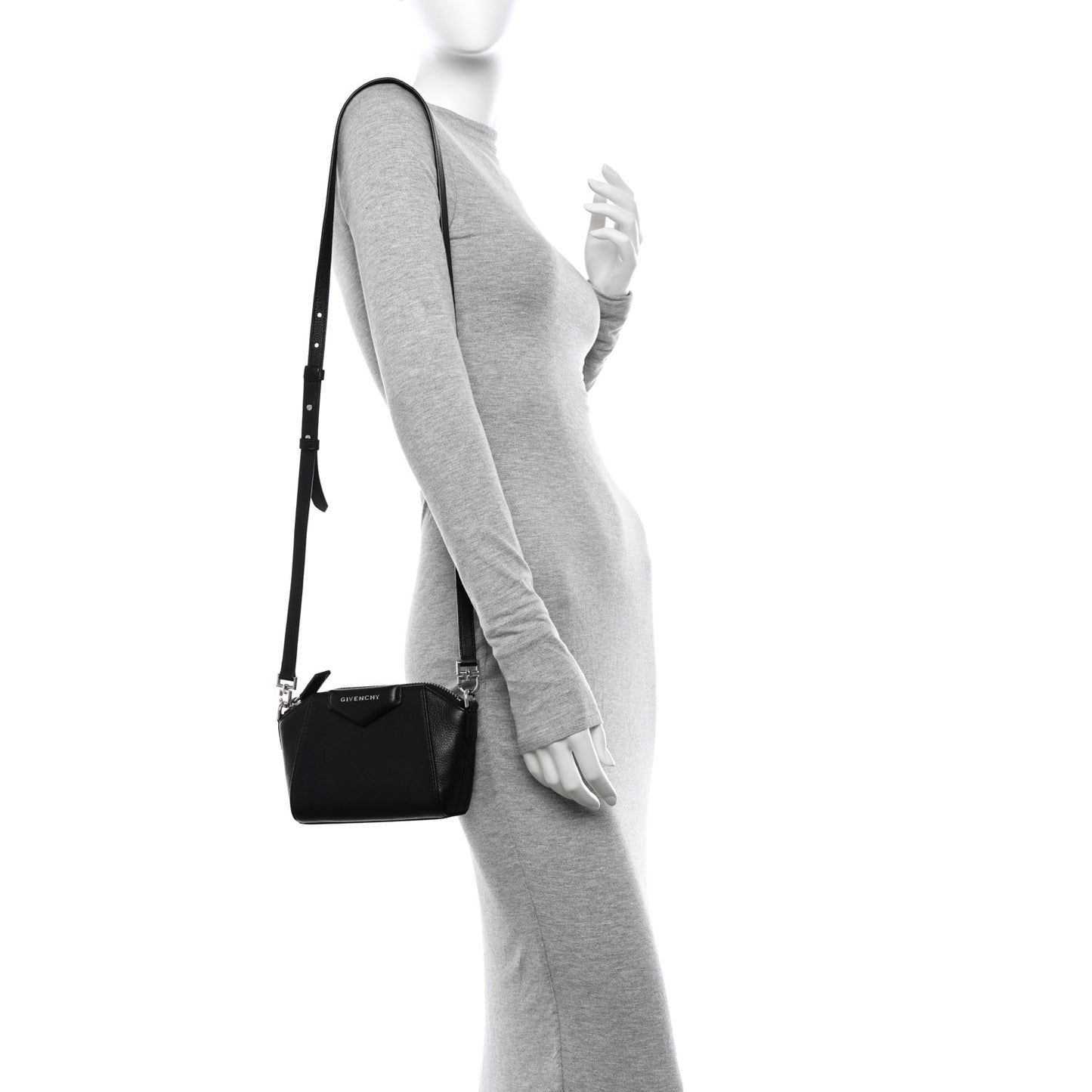 Sugar Goatskin Nano Antigona Black