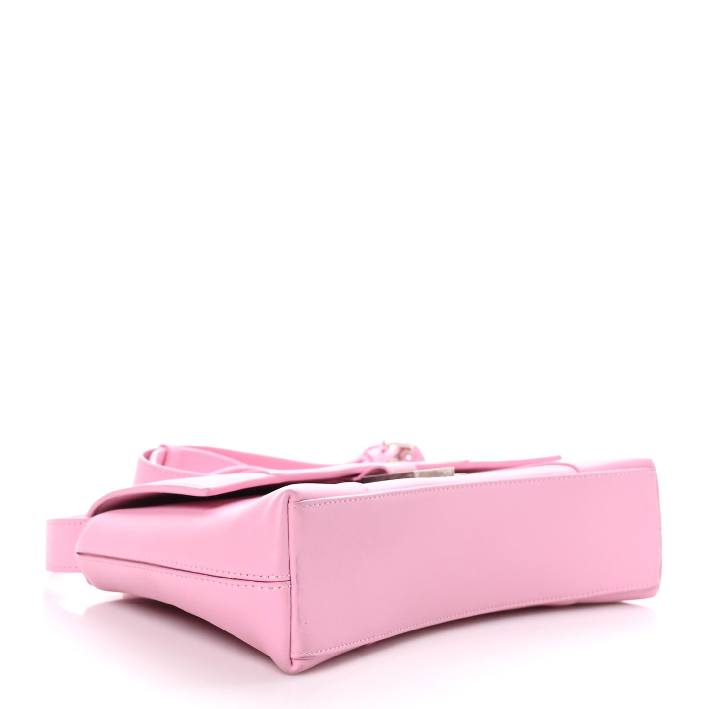 Semi Shiny Smooth Calfskin XS Downtown Shoulder Bag Candy Pink