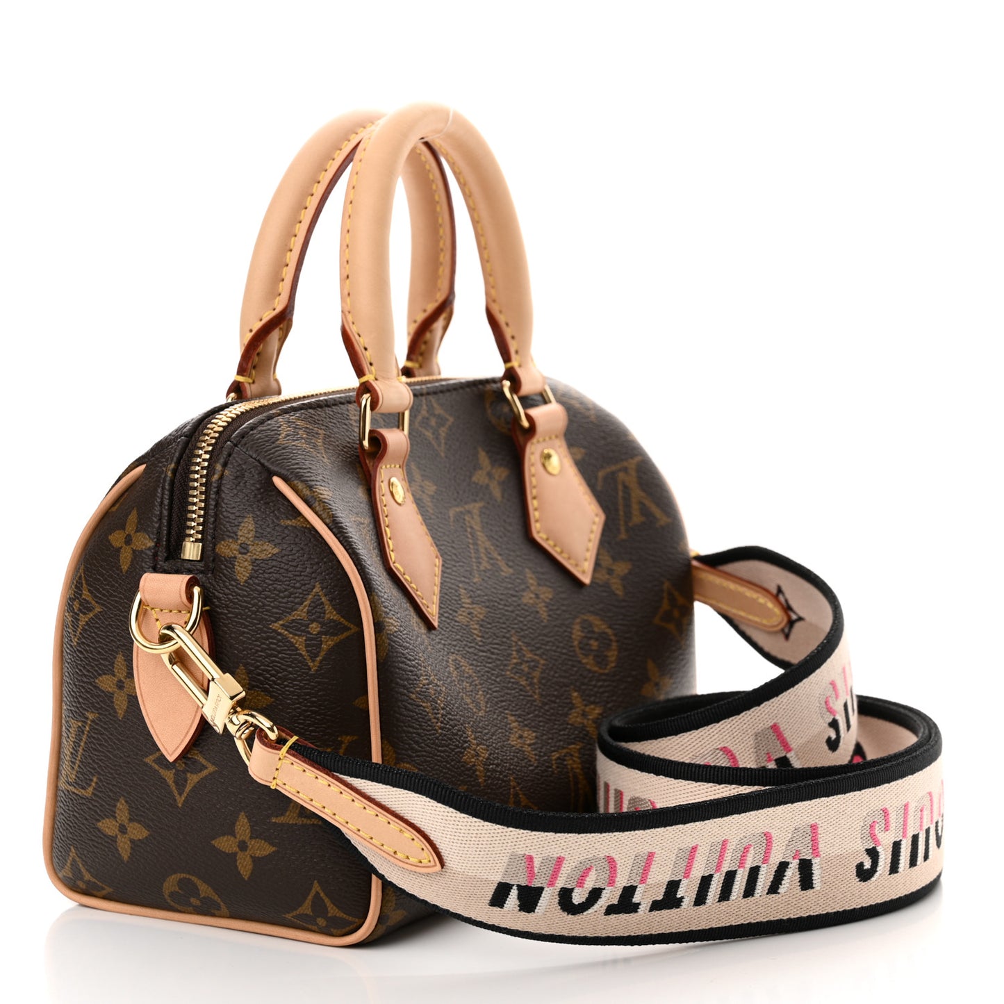 Monogram Speedy Bandouliere 20 Black