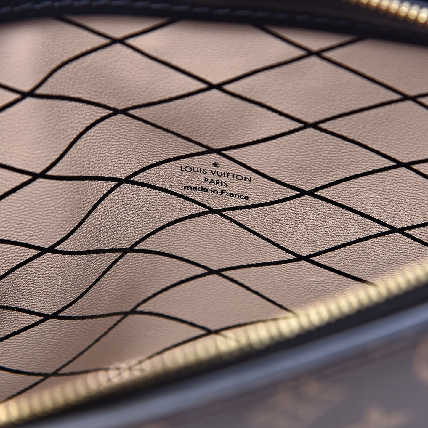 Reverse Monogram Trunk Clutch