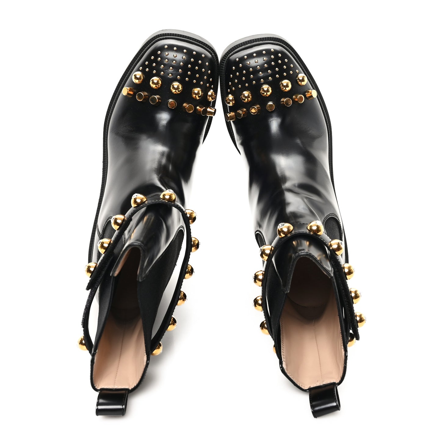 Calfskin Magnum Combat Boots 40 Black