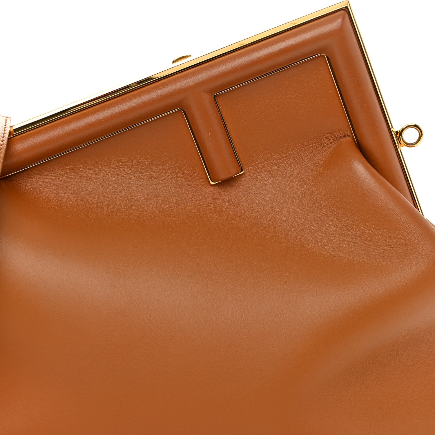 Fendi Shiny Nappa Medium Fendi First Caramello 8 of 10
