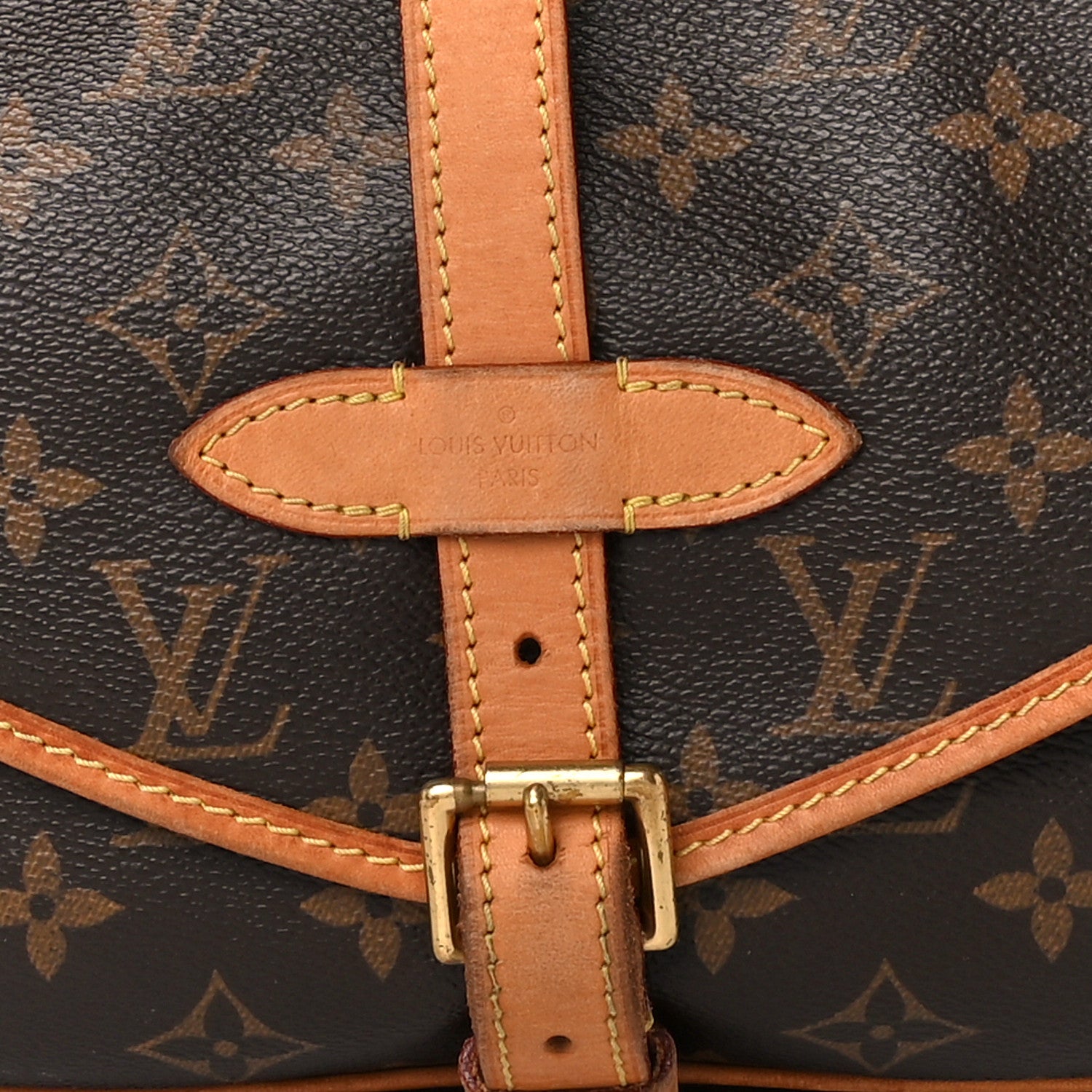 Louis Vuitton Monogram Saumur 30 9 of 14