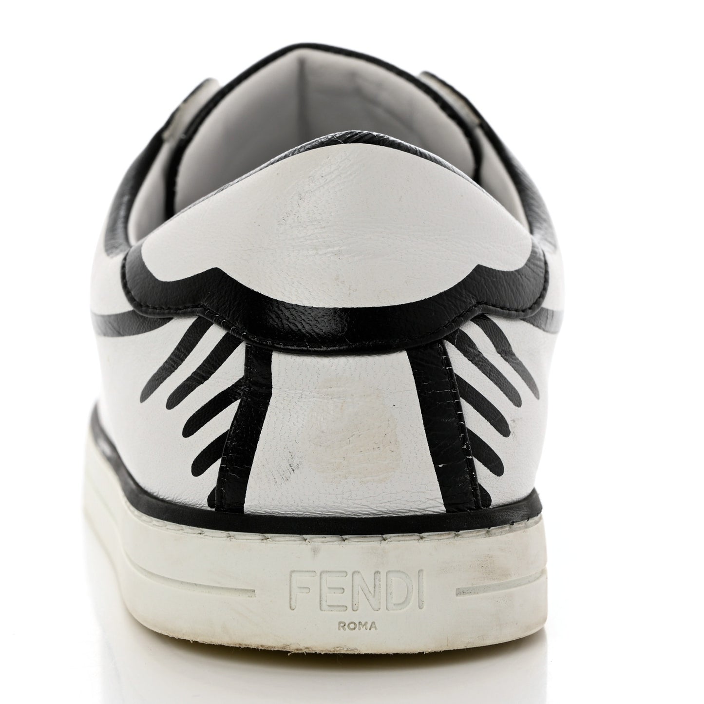 X JOSHUA VIDES Nappa Rockoclick Slip On Sneakers 37 Snow White Black