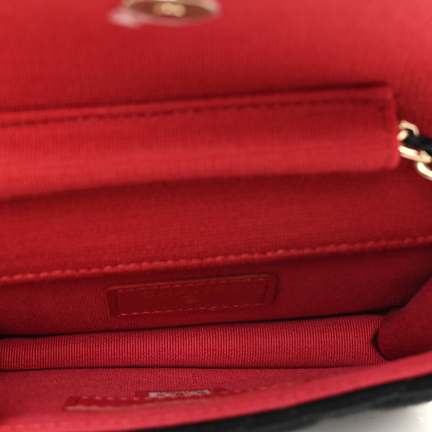 Chanel Jersey Quilted Micro Mini Flap Black 4 of 11