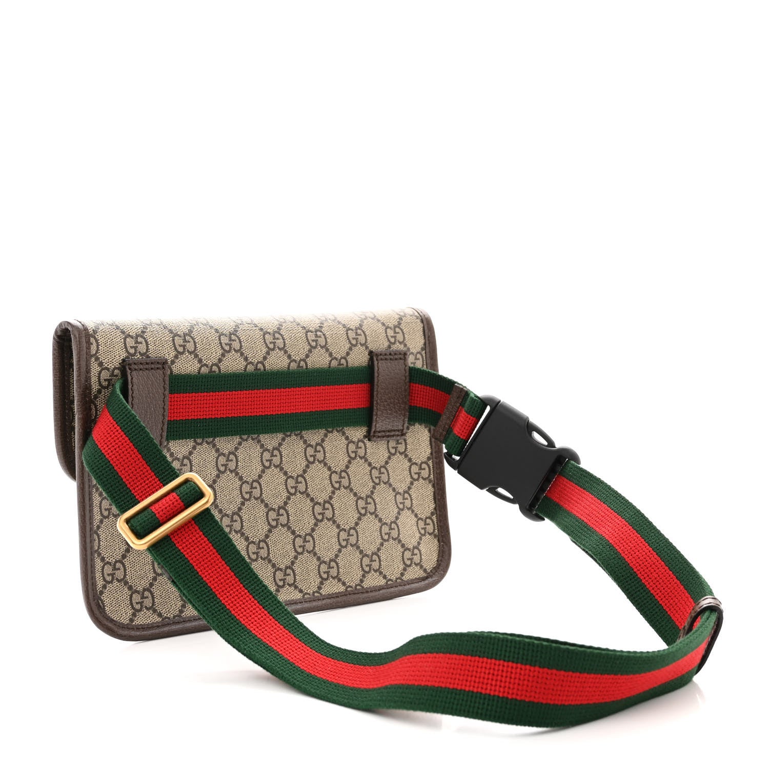 Gucci GG Supreme Monogram Neo Vintage Web Belt Bag Brown 4 of 11