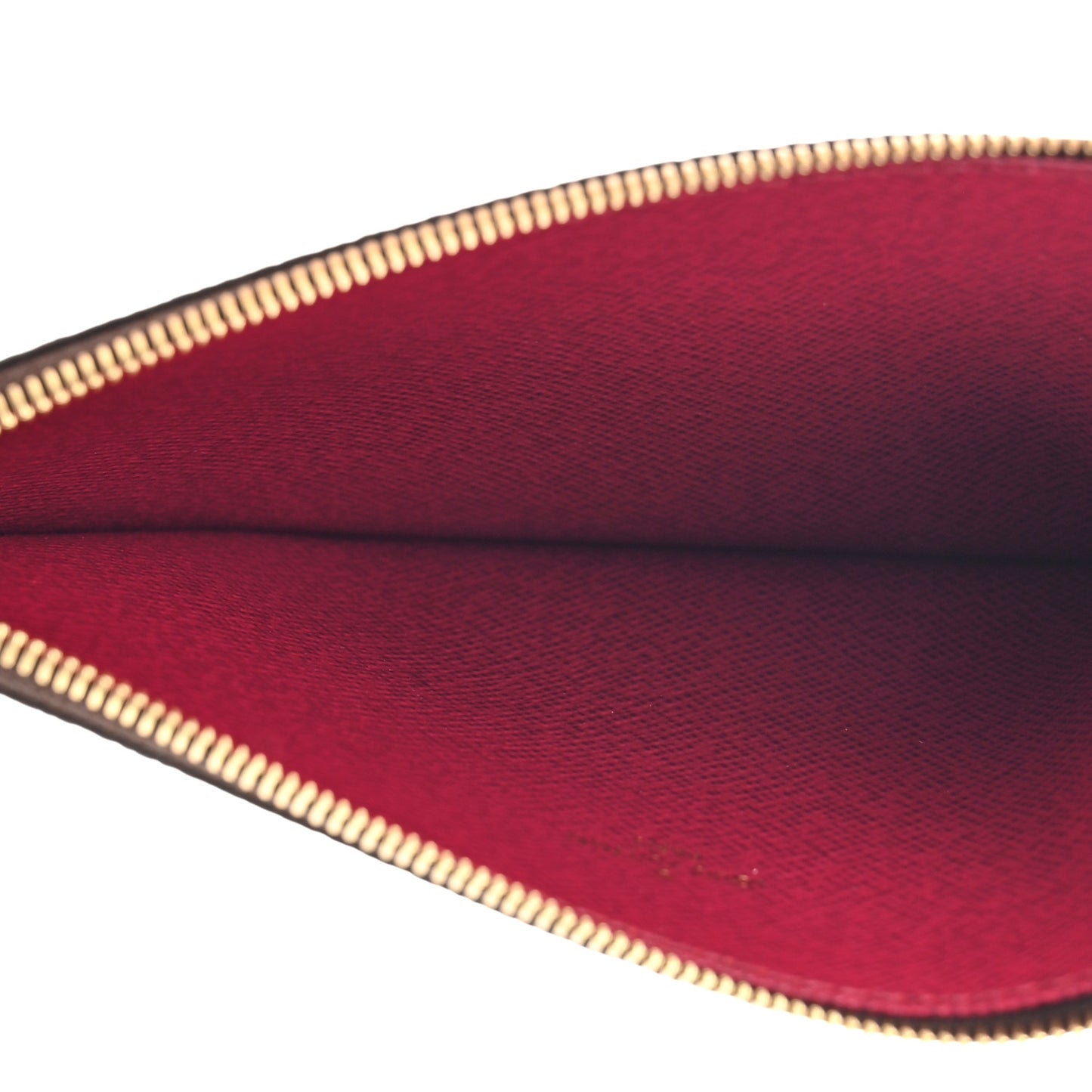 Monogram Pochette Felicie Chain Wallet Fuchsia