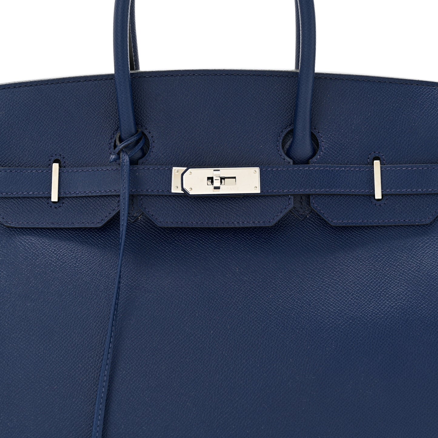 Epsom Horseshoe Birkin 35 Bleu Saphir