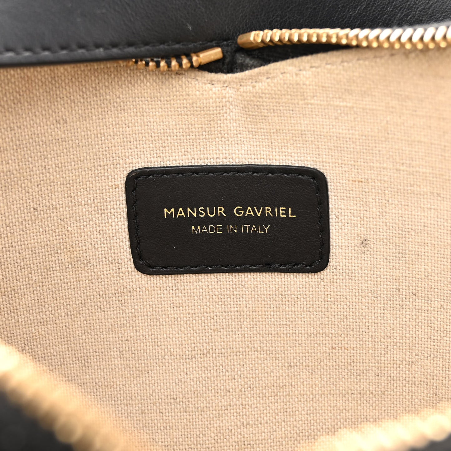 Smooth Calfskin Mini M Frame Bag Black