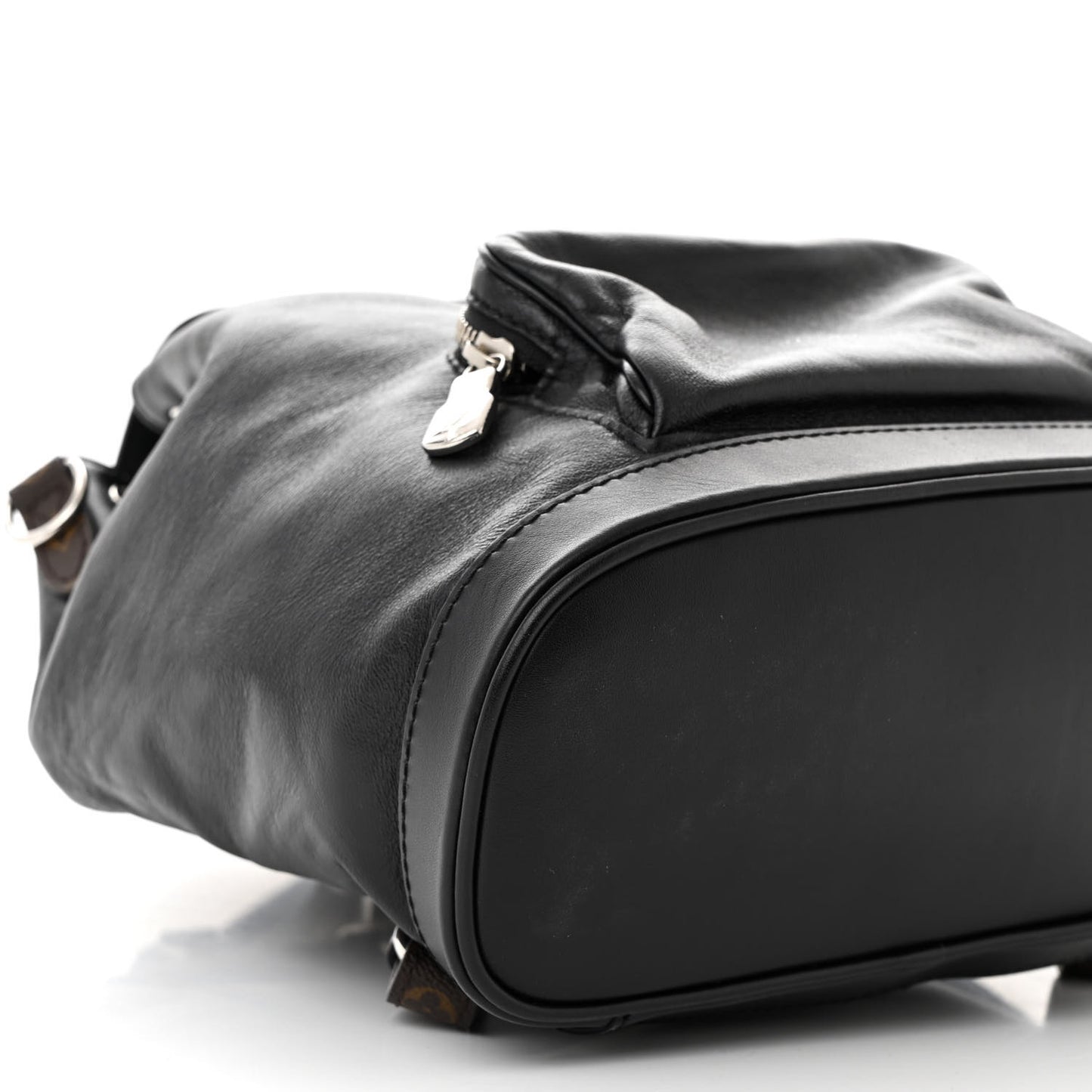 Lambskin Monogram Montsouris Vibe PM Black