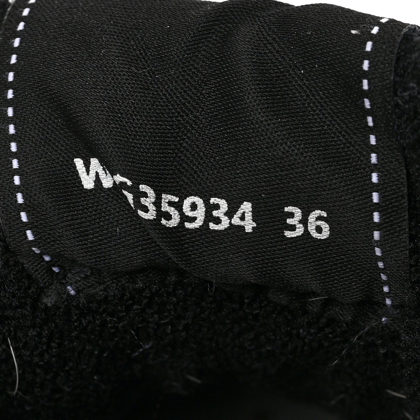 Calfskin Womens Logo Sneakers 36 Black White