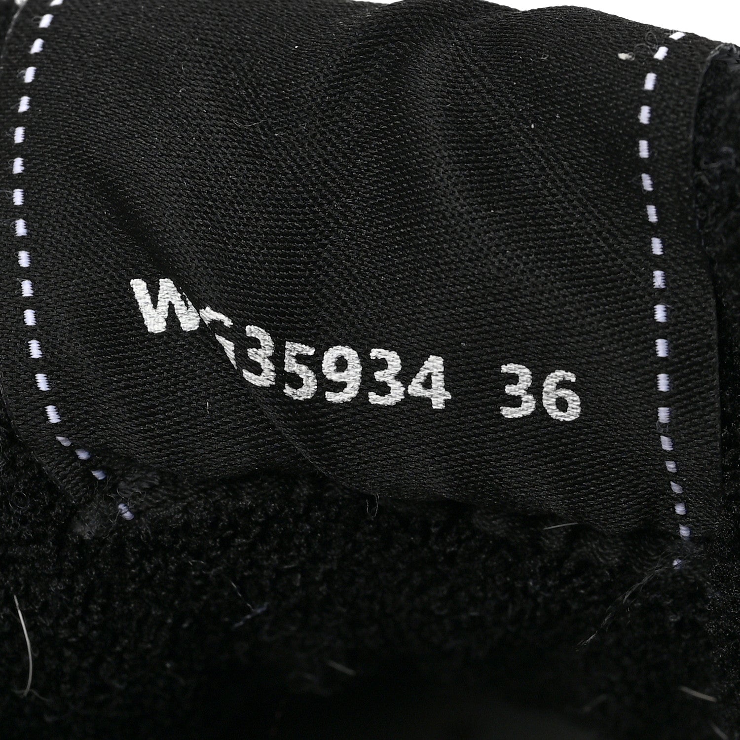 Chanel Calfskin Womens Logo Sneakers 36 Black White 10 of 15