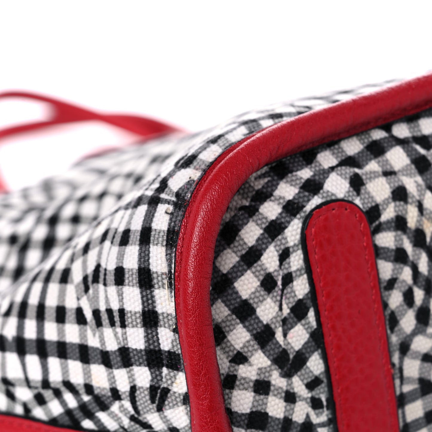 Visetos Medium Liz Reversible Shopper Tote Ruby Red