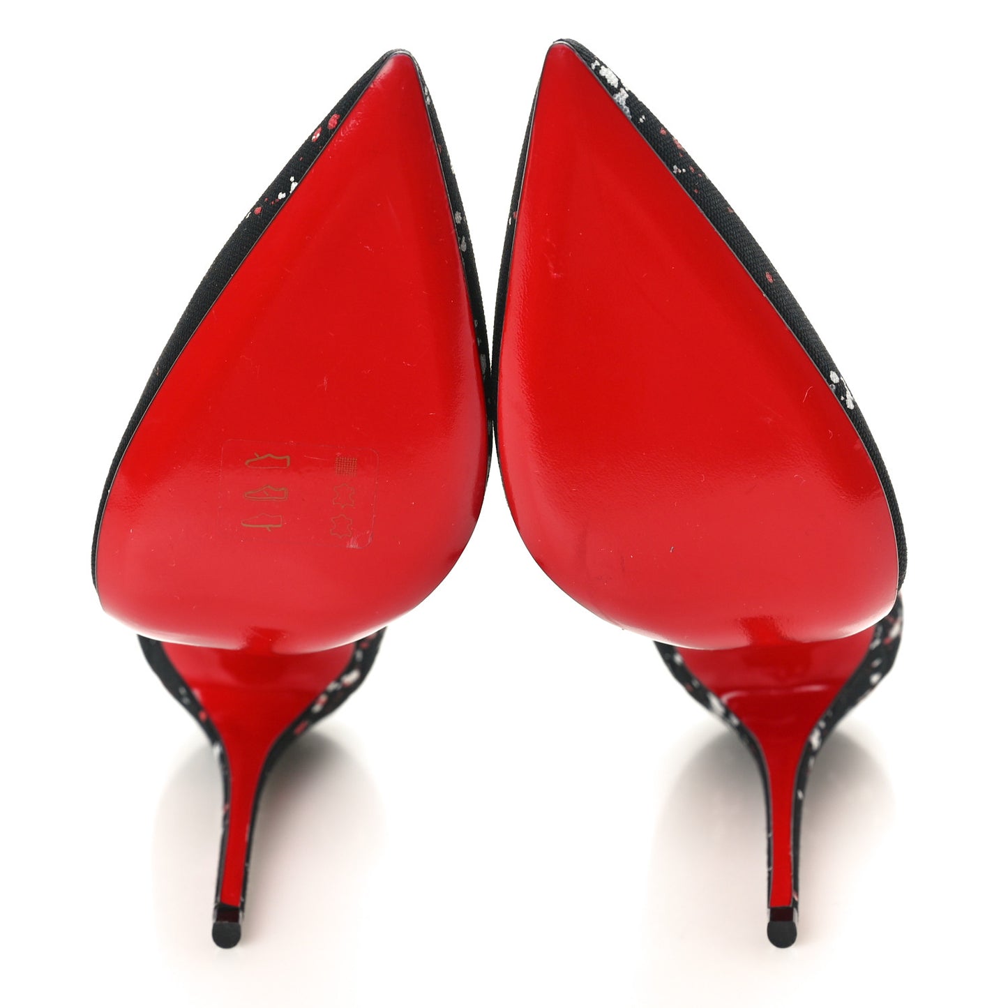 Toile So Kate 120 Splash Pumps 36 Black Red White