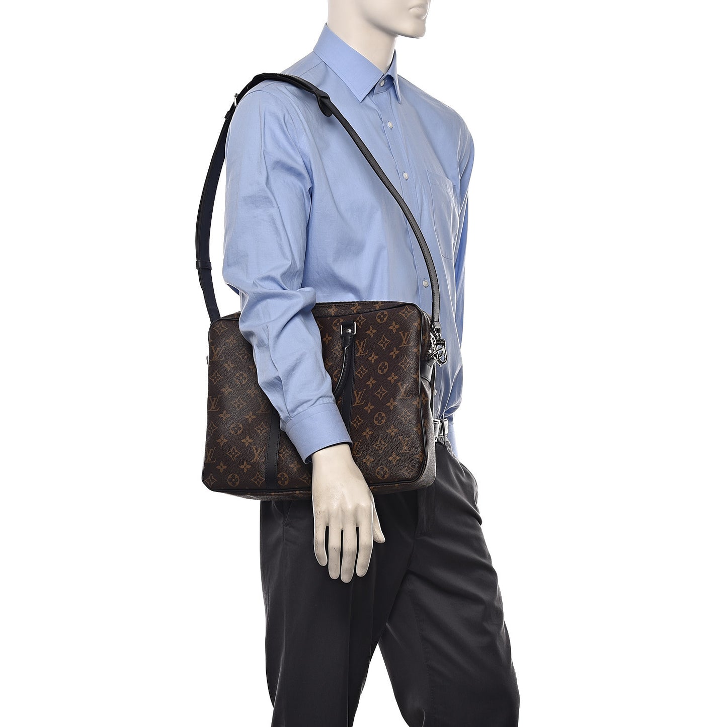 Monogram Macassar Porte-Documents Voyage PM